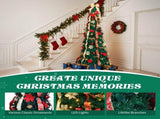 7 FT Fully Decorated Pre-lit Christmas Tree, Pop Up Artificial Xmas Tree with 200 Warm Lights Remote 44326219