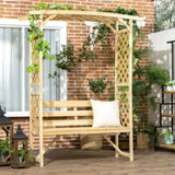 ZUN Outdoor Garden Bench 、Garden chair 08405107