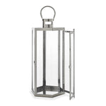 ZUN FRANK 23"H STAINLESS STEEL LANTERN 72191.00SIL