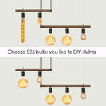 ZUN Macgregor 5 - Light Kitchen Island Pendant Light[No Bulb][Unable to ship on weekends, please place 89474195