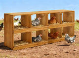 Nesting Boxes for Chickens, Wooden Chicken Nesting Box, Laying Eggs Nest Box for Chickens Hens 90899857
