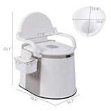 Outdoor Portable Toilet/Portable Travel Toilet for Camping /Hiking Toilet / /Fishing Toilet/ 58987219