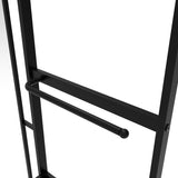 30X44 Ines Modern Vanity Mirror with Multi-functional Shelf, Large bathroom Mirror, Black Frame W708P235372