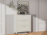 Shoes Storage Cabinet for Entryway,Narrow Shoe Rack Cabinet,Shoe Cabinet with 3 Flip Drawers, W3166P268393