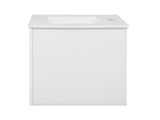 30" Vintage Bathroom with Ceramic Sink, with 3 Holes Single Ceramic Sink, Bathroom Storage N710P214100K