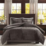 King/Cal King Plush Down Alternative Comforter Set B03595065