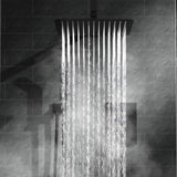 ZUN 10 inch Shower Head Bathroom Luxury Rain Mixer Shower Complete Combo Set Wall Mounted W2287P182542