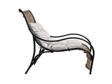 3 Pieces Wicker Outdoor Patio Furniture Set with Lounge Chair, Balcony Chairs Table Set with N780P209442N