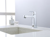 Chrome Single Hole Bathroom Faucet,Laundry Vanity Sink Faucet with Two 9/16" HosesUnable ship on 32303521