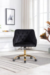 ZUN Swivel Shell Chair for Living Room/Bed Room, Modern Leisure office Chair 07649381