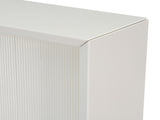Acacia Wood Veneer Simple Entryway Table with Wavy Design,Suitable for Study,Entryway, N711P225790K