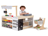 Natural Kids Supermarket Playset with Vending Machine, 90.1778.74104.14cm Grocery Store Toy with 72286054