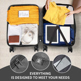 Luggage Set of 3, ABSPC Hardside Suitcase Sets with TSA Lock 4 Spinner Wheels, Lightweight Trolley 76862452