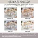 Modern 4 Person Dining Set with 4 Chairs, Dining Set for 4 People, 5-piece Wooden Dining 10534621