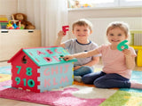 3D Puzzle Playhouse Mat for Kids 3, 30.4826.6731.75cm EVA Foam Interlocking Mat with Alphabet 65040618