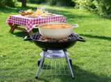 Cast iron 5QT cooking pot - ceramic white - comes with two silicone gloves - Enamel pot 06079080