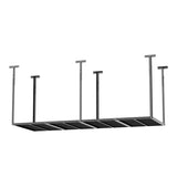 ZUN 3x8 Overhead Garage Storage Rack, Heavy Duty Adjustable Ceiling Mounted Storage Racks, 750LBS Weight 21440771