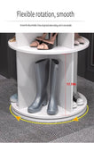 8 Tier Rotating Shoe Rack Tower, Spinning Shoe Display, Shoe Organizer,360 Shoe Rack Storage Round W2641P303444