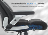 500lbs Big and Tall Office Chair Adjustable Lumbar Support, Executive Office Chair Heavy Duty 41667994