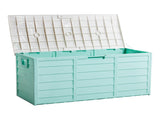 75gal 280L Outdoor Garden Plastic Storage Deck Box Chest Tools Cushions Toys Lockable Seat 33688203