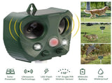 Upgraded Ultrasonic Animal Repeller, Solar Powered Pest Deterrent with PIR Motion Sensor, LED 29622829