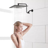 12 inch Adjustable Extension Arm High-pressure Rain Shower Head, Rain Fixed Shower Head W1219P294318