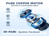 Outdoor ceiling fan with light 42-inch black waterproof gazebo ceiling fan, with light, for outdoor W1962P573328