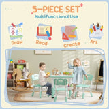 ZUN Kids Table and Chair sets 95988562