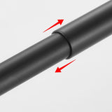 Bathroom Hardware Set, Thicken Space Aluminum 3 PCS Towel bar Set- Matte Black 16-27 Inches 41452041