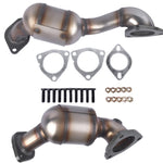 ZUN Catalytic Converter Front Pair L+R 19533 19534 for Ford Explorer, Taurus Lincoln MKS, MKT 3.5L 84403457