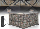 2-Panel See-Through Hunting Blind - Pop-Up Design with 3 Shoot Through Ports 17680214