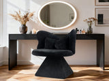 Vanity Chair with Butterfly Back,Swivel Accent Chair Dining Chairs,Makeup Stool for Bedroom Dressing 74909586