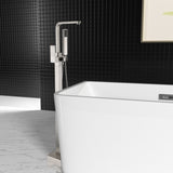 Freestanding Bathtub Faucet with Hand Shower W1533125177