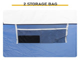 6 Person Outdoor Camping Tent, Waterproof Windproof Easy Setup, Double Layer Family Camping Tent 29758602