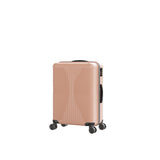 Non-TSA customs lock 3-in-1 PP trolley case, 20in, 24in, 28in PP rose gold 93160236