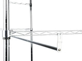 Closet Organizer Garment Rack Clothes Hanger Home Shelf Heavy Duty Chrome 29497690