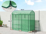 Garden Bed with Mini Greenhouse 73990921