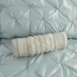 7 Piece Tufted Comforter Set Seafoam King B03597127