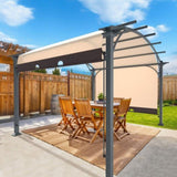 11.3'X11.3' Outdoor Pergola 43228325