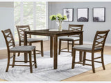 Dining Chairs Only, Wooden Counter Height Chairs Set of 4, Kitchen Chair with Padded Seat, W1998P338706