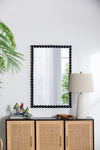 ZUN 24" x 36" Rectangle Black Mirror, Wall Mirror for Living Room Bedroom Entryway W2078138954