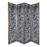 ZUN 18x73" Room Divider, Herero 4-Panel Decorative Screen W2078128431