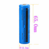100pcs 18650 Lithium Batteries 3.7V Li-ion Rechargeable Battery For Torch Headlight 62765975