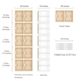 A row of six-layer foldable and stackable multi-size shoe racks is easy to assemble, with high 75438845