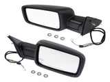 Left & Right Side Mirrors Manual Fold Heated LED Signal Replacement for Ram 1500 2500 3500 98937342
