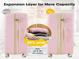 Hardshell Luggage Sets 4 pcs Bag Spinner Suitcase with TSA Lock Lightweight-16"20"24"28" 11075602