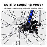 27.5 Inch Full Suspension Mountain Bike, Front and Rear Dual Shock Absorbers, Mechanical Disc 40828897