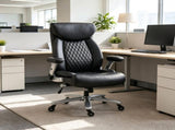 600 lbs Heavy Duty Ergonomic Office Chair, with Inflatable Lumbar Support, Heavy Duty Desk Chair 61877734