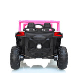 ZUN ride on car, kids electric UTV car, 2 Seat Ride On Car for Kids,12V Ride On UTV Toy,4WD Electric Car W1760P155527