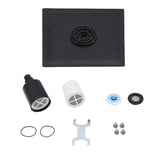 8" Square Rain Shower Head, Ultra-Thin Design 304 Stainless Steel Ceiling Shower Head, Wall/Ceiling W1243P306959